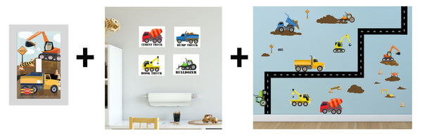 Construction Truck Room Kit