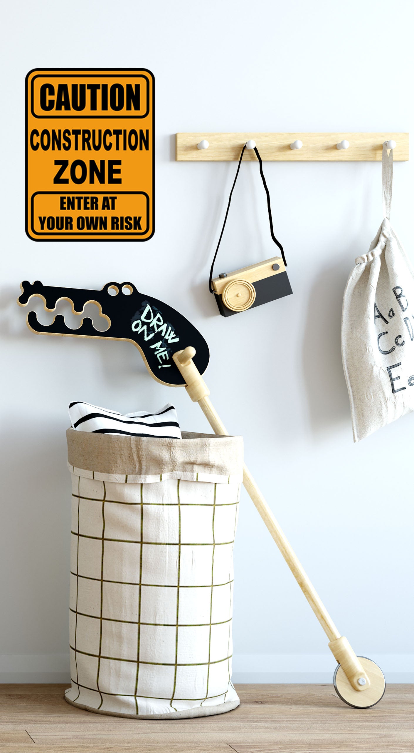 Construction Signs For Kids Room