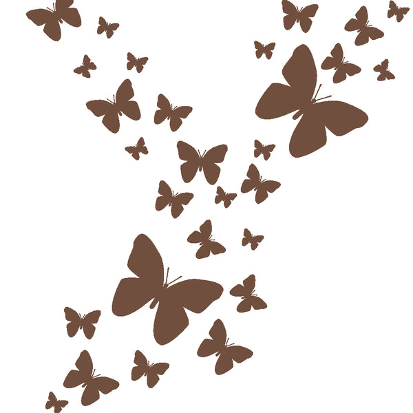 Butterfly Wall Decals -Girls Room Decor Stickers