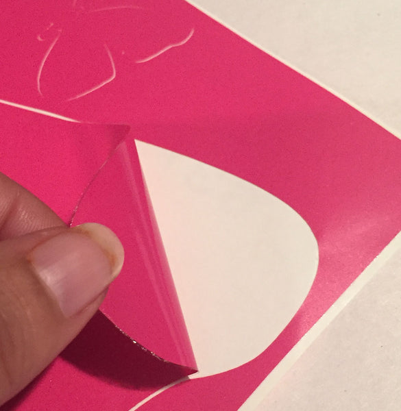 Butterfly Wall Decals for Girls -Hot Pink,Pink,Brown Vinyl Wall Decor Stickers - Create-A-Mural