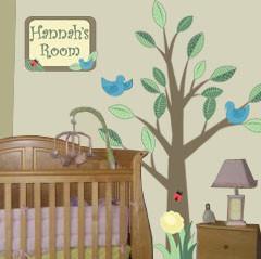Nursery Tree Mural - Create-A-Mural