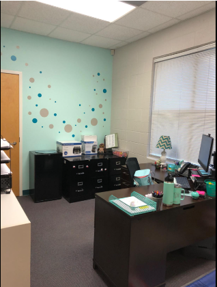 Polka Dot Wall Decals (63) Teal Wall Dot Stickers - Create-A-Mural