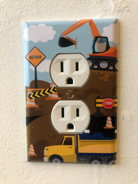 Construction Truck Plug / Outlet Cover