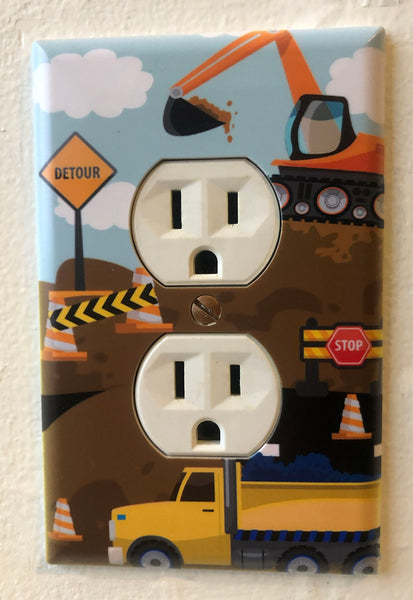 Construction Truck Plug / Outlet Cover