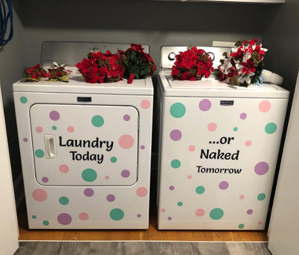 Pastel  Polka Dot Wall Decals - Create-A-Mural