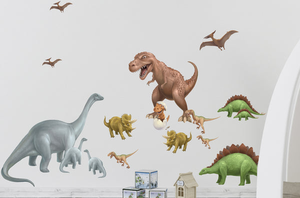 Dinosaur Mural Decals - Create-A-Mural