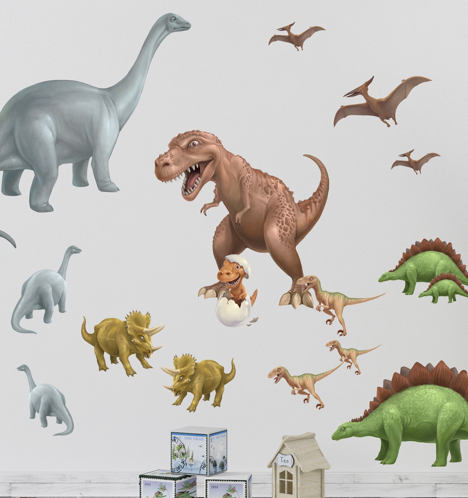 Sticker Dinosaure Tyrex - Magic Stickers
