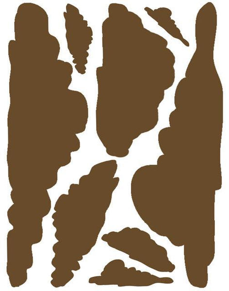 Dirt Wall Decals - Kids Room Mural Wall Decals