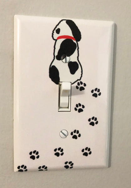Doggie Paw Light Switch Cover
