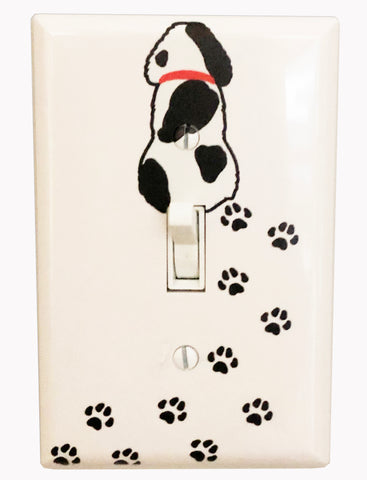 Doggie Paw Light Switch Cover