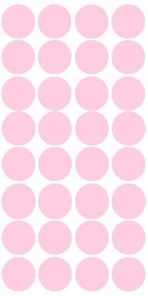Soft Pink Room Dot Decals - Create-A-Mural
