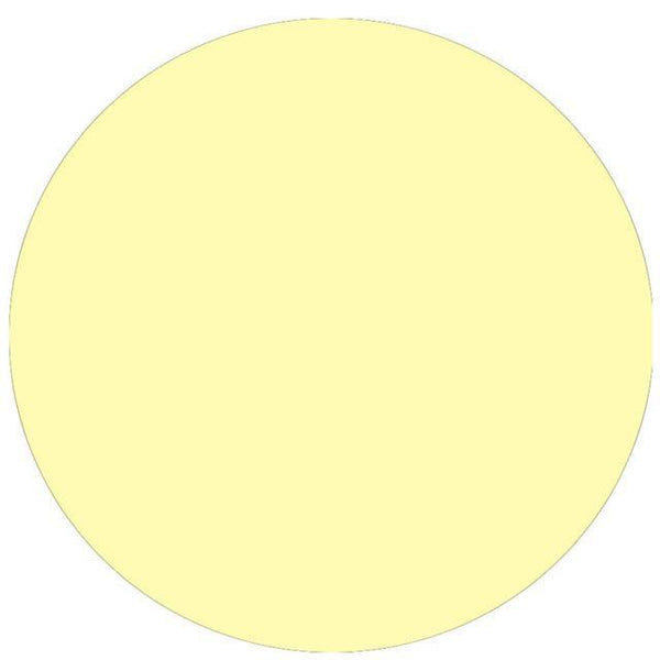 Soft Yellow Dot Decal 11" - Kids Room Mural Wall Decals