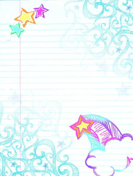 Dreamy Rainbow Dry Erase Locker Decal - Kids Room Mural Wall Decals
