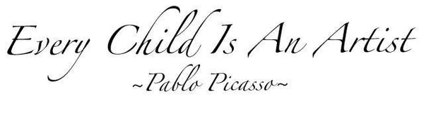 Every Child Is An Artist Vinyl - Kids Room Mural Wall Decals