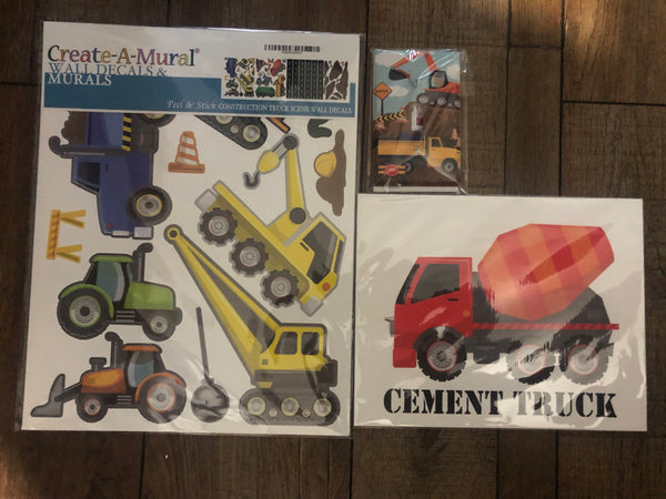 Construction Truck Room Kit