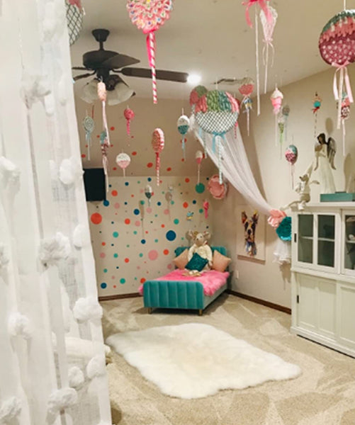 Polka Dot Decals-  Mint Green Wall Dots - Create-A-Mural