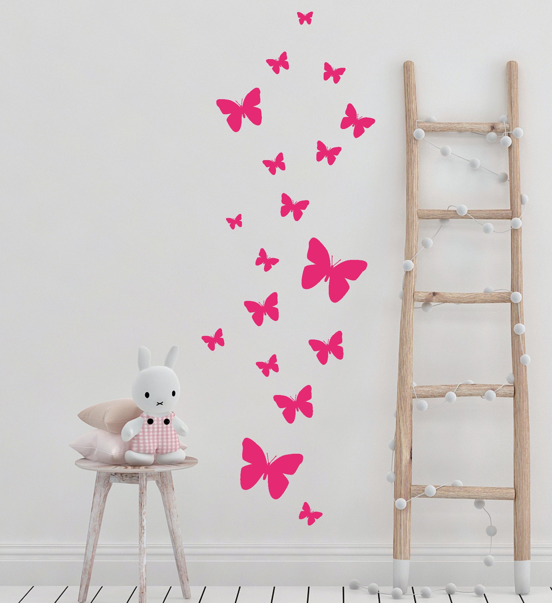 Butterfly Wall Decals -Girls Room Decor Stickers