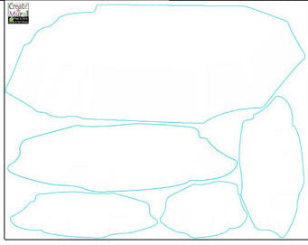 Iceberg Wall Decals - Kids Room Mural Wall Decals