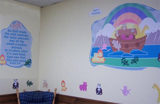 Noah's Ark Mural Kit - Create-A-Mural