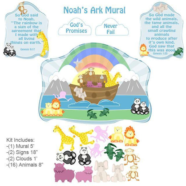 Noah's Ark Mural Kit - Create-A-Mural