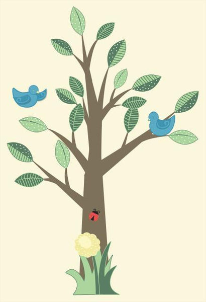 Nursery Tree Mural - Create-A-Mural