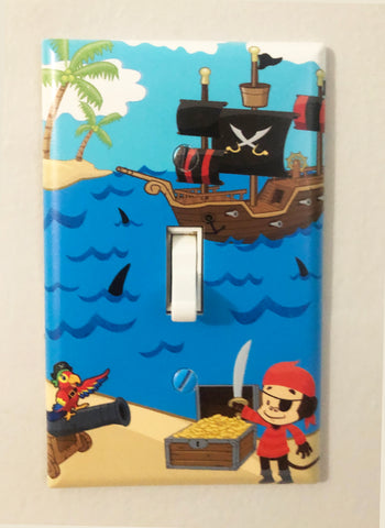 Pirate Light Switch Cover Plate