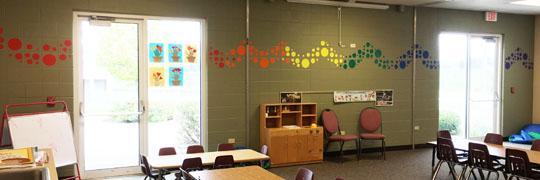 Kids Rooms (252) Rainbow Polka Dot Wall Stickers ~Kids Wall Dot Decals - Kids Room Mural Wall Decals