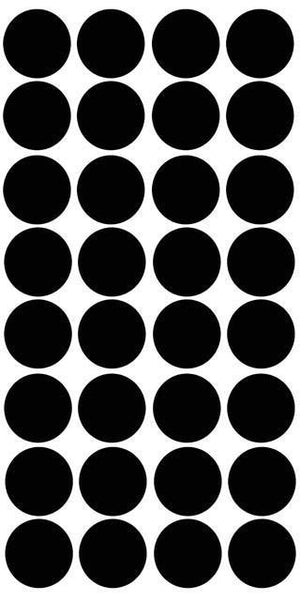 Room Wall Dot Decals -Polka Dot Wall Stickers - Kids Room Mural Wall Decals