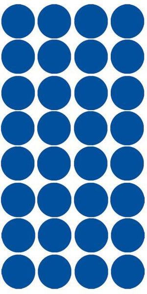 Blue Room Dot Decals - Kids Room Mural Wall Decals