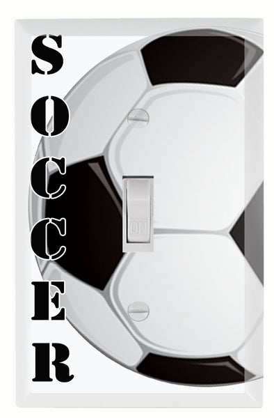 Soccer Light Switch Cover Plate