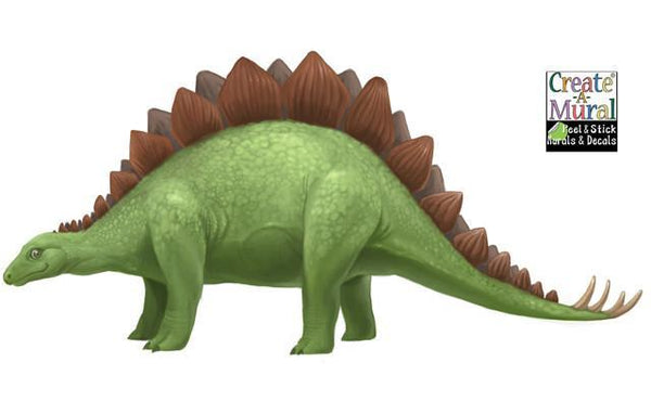 Stegosaurus Mural Wall Decal - Create-A-Mural