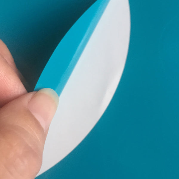 Polka Dot Wall Decals (63) Teal Wall Dot Stickers - Create-A-Mural