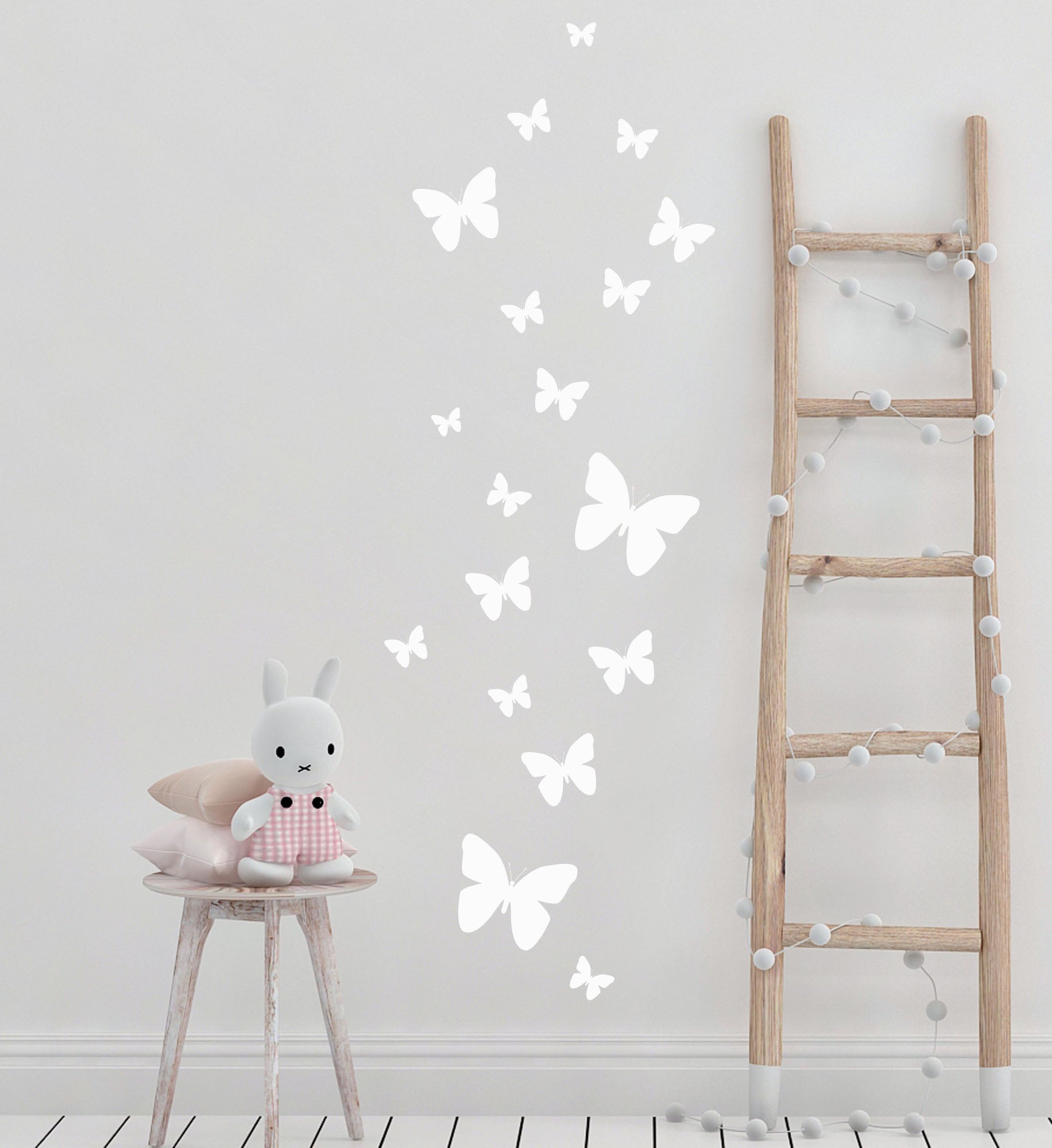 Peel & Stick Butterfly Wall Decals – Removable Colorful Stickers For Kids' Room & Home Decor