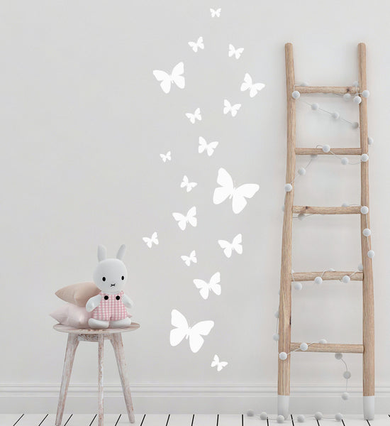 Butterfly Wall Decals -Girls Room Decor Stickers