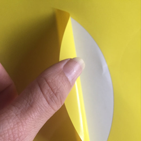 Polka Dot Wall Decals- Yellow Wall Dot Stickers - Create-A-Mural