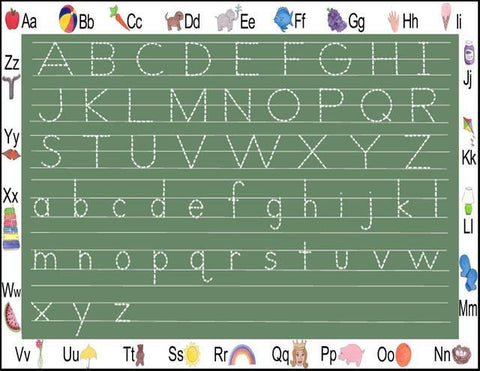 Learn the Alphabet Dry Erase Placemat - Create-A-Mural